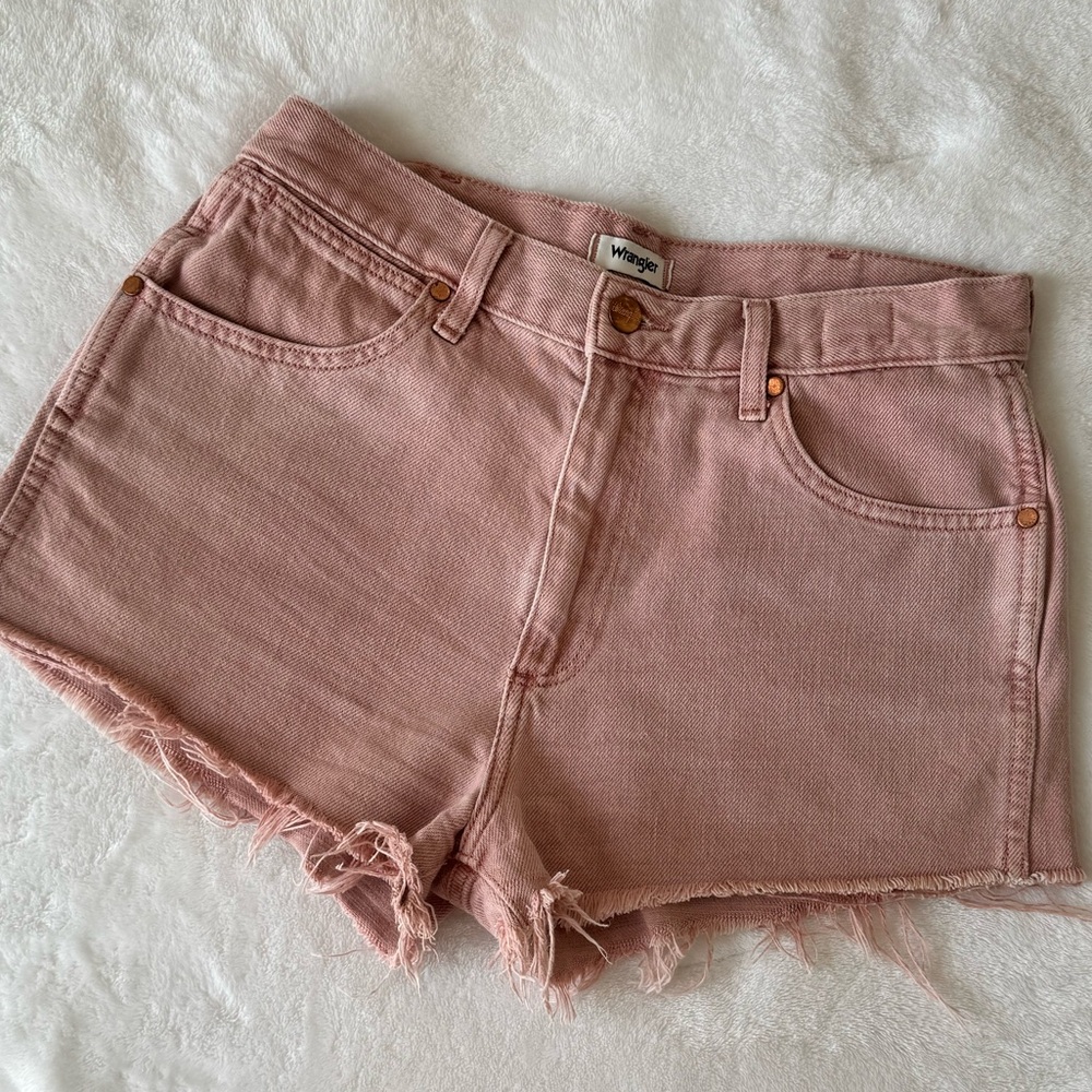 Wrangler Pink Jean Shorts